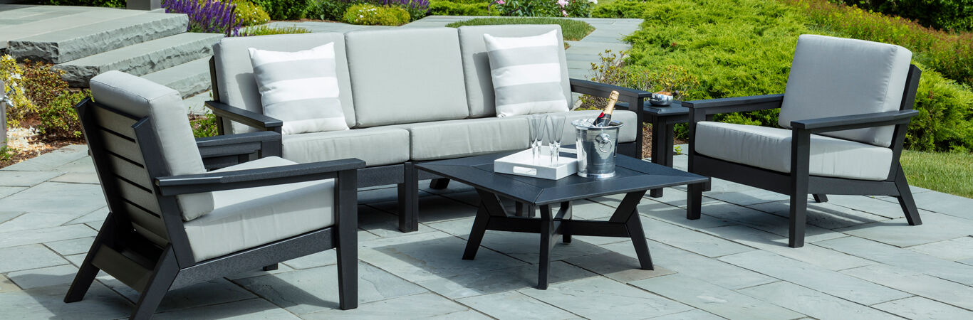 Seaside casual patio furniture